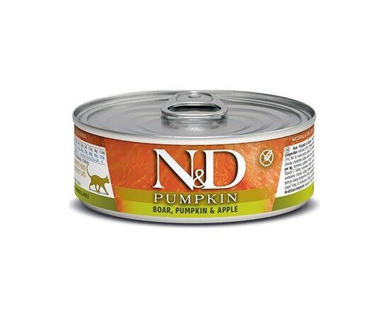 FARMINA N&D CAT BOAR & PUMPKIN & APPLE 70G