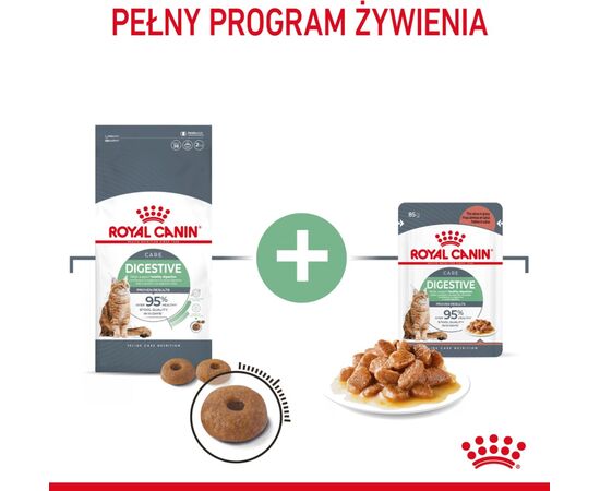 ROYAL CANIN DIGESTIVE CARE CATS DRY FOOD 10 KG ADULT FISH, POULTRY, RICE, VEGETABLE