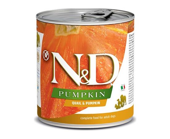 FARMINA PET FOOD N&D PUMPKIN GRAIN-FREE CANINE 285G CHICKEN, VEGETABLE ADULT