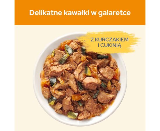 PURINA NESTLE PURINA CAT CHOW CHICKEN, ZUCCHINI - WET CAT FOOD - 10X85 G