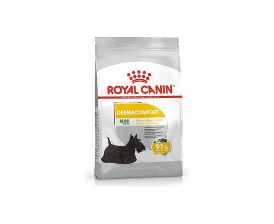 ROYAL CANIN MINI DERMACOMFORT -  DRY FOOD FOR ADULT SMALL BREEDS OF DOGS WITH SENSITIVE SKIN PRONE TO IRRITATION - 3KG
