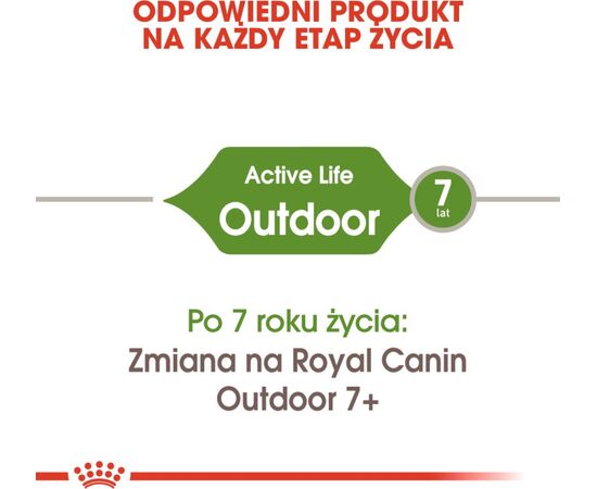 ROYAL CANIN OUTDOOR CATS DRY FOOD 400 G ADULT POULTRY