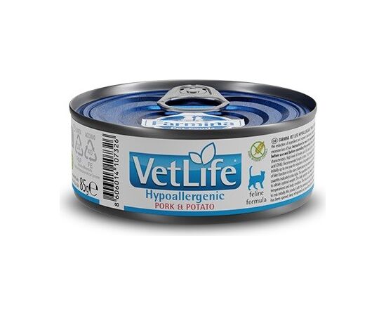FARMINA VET LIFE HYPOALLERGENIC PORK & POTATO - WET CAT FOOD - 85 G