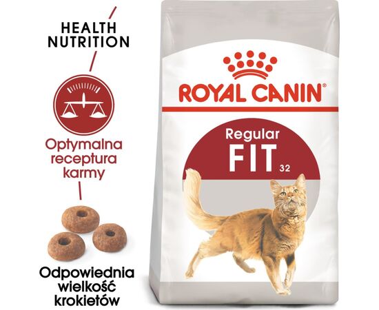ROYAL CANIN REGULAR FIT 32 CATS DRY FOOD 400 G ADULT MAIZE, POULTRY