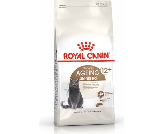 ROYAL CANIN SENIOR AGEING STERILISED 12+ CATS DRY FOOD CORN,POULTRY,VEGETABLE 2 KG