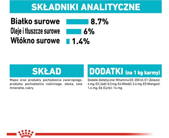 ROYAL CANIN CCN URINARY CARE LOAF - WET FOOD FOR ADULT DOGS - 12X85G