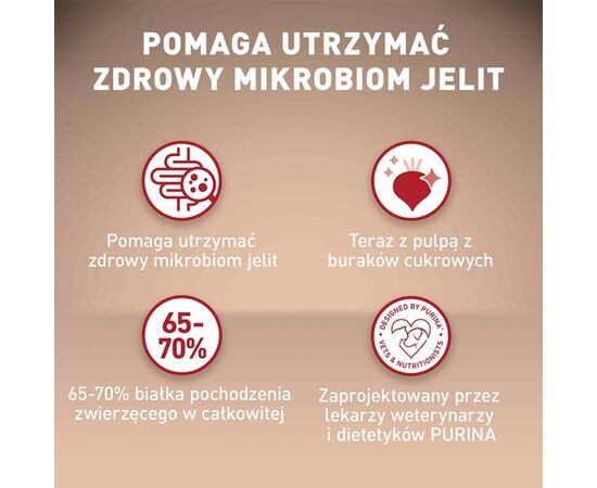 PURINA NESTLE PURINA ONE MINI ADULT BEEF, RICE - DRY DOG FOOD - 800 G