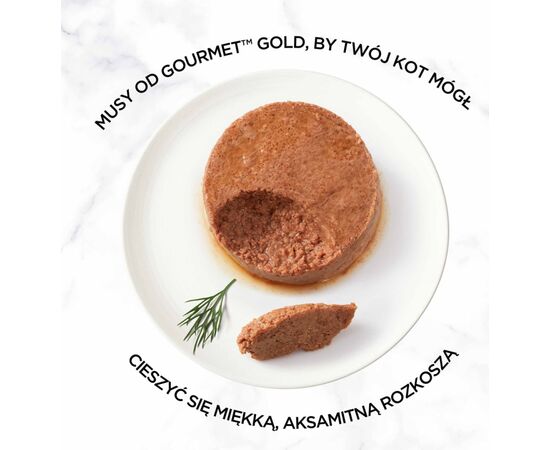 PURINA NESTLE GOURMET GOLD - MOUSSE WITH TUNA 85G