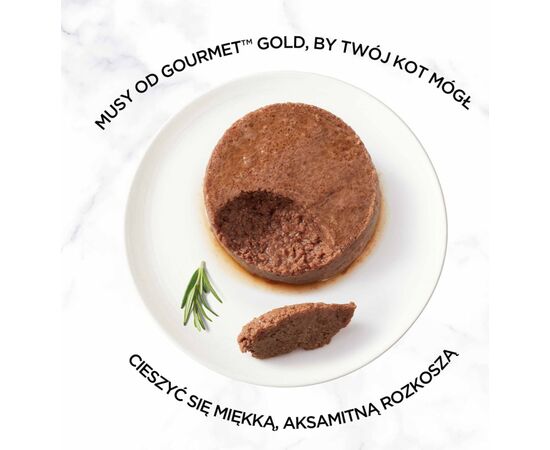 PURINA NESTLE GOURMET GOLD BEEF - WET CAT FOOD - 85G