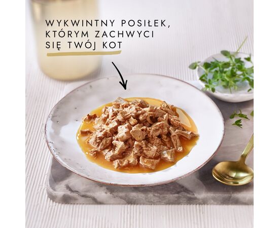 PURINA NESTLE GOURMET GOLD SAUCE DELIGHTS CHICKEN 85G