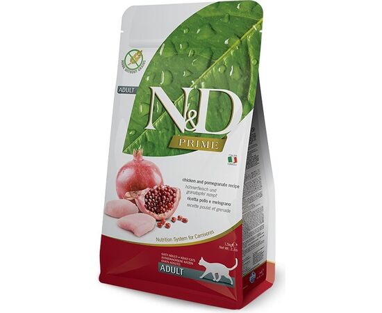 FARMINA N&D CAT  PRIME CHICKEN & POMEGRANATE ADULT  1.5KG