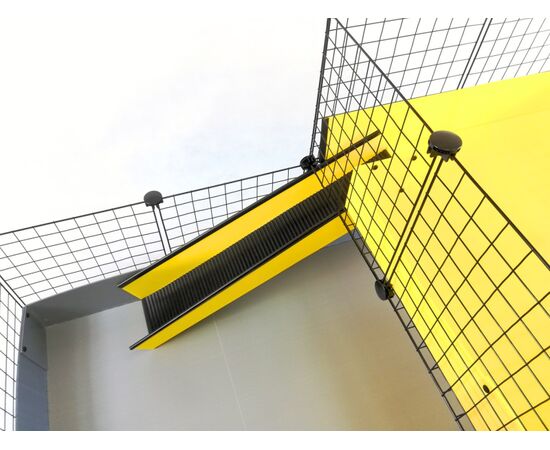 C&C MODULAR CAGE ONE-STOREY 4X2 + LOFT 2X1 + BLACK RAMP