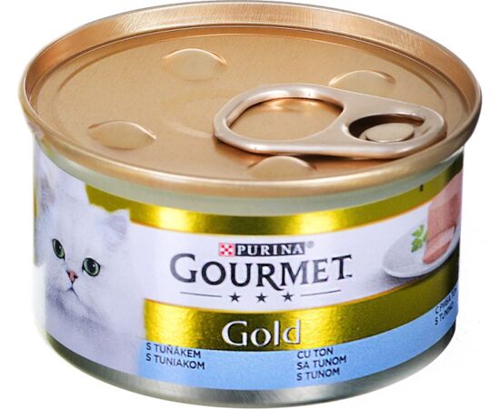 PURINA NESTLE GOURMET GOLD - MOUSSE WITH TUNA 85G