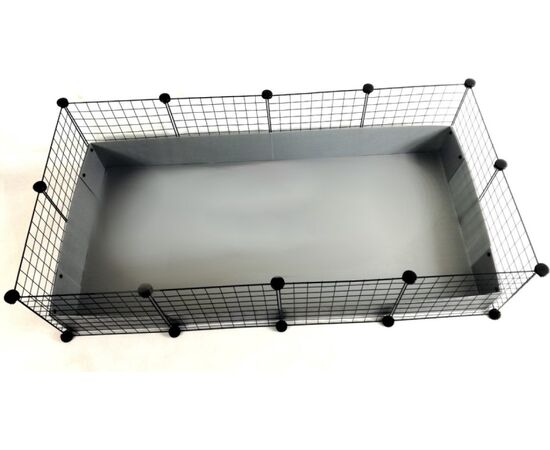 C&C MODULAR CAGE 4X2 145 X 75 CM SILVER