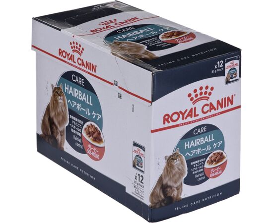 ROYAL CANIN HAIRBALL CARE WET CAT FOOD CHUNKS IN SAUCE 12X85 G