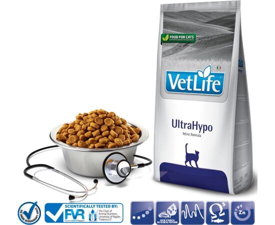 FARMINA VET LIFE NATURAL DIET CAT ULTRAHYPO  2KG