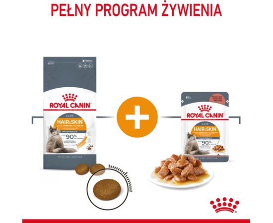 ROYAL CANIN HAIR & SKIN CARE CATS DRY FOOD 2 KG ADULT