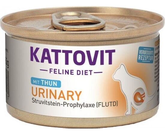 KATTOVIT FELINE DIET URINARY TUNA - WET CAT FOOD - 85G