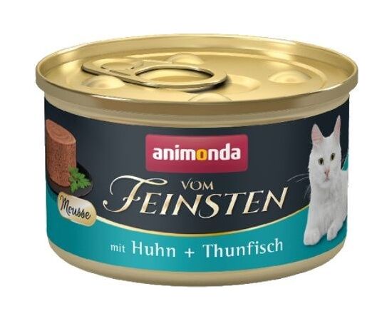 ANIMONDA VOM FEINSTEN MOUSSE CHICKEN AND TUNA - WET CAT FOOD - 85 G