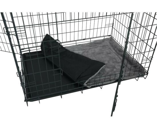 ZOLUX NOMAD 2W1 L - KENNELOWA KLATKA Z DYWANIKIEM - DLA PSA 91X60X66CM