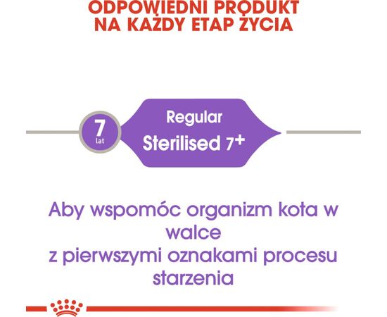 ROYAL CANIN STERILISED 7+ CATS DRY FOOD SENIOR 10 KG