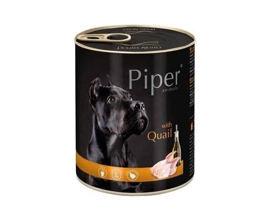 DOLINA NOTECI PIPER ANIMALS WITH QUAIL - WET DOG FOOD - 800G