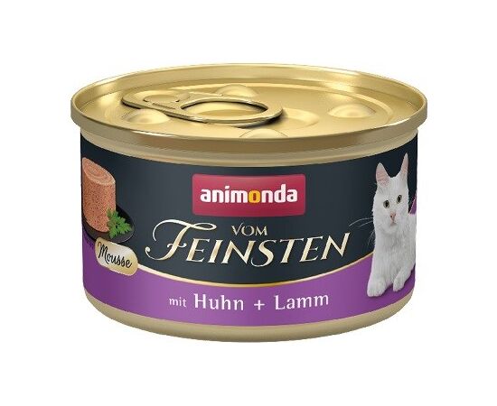 ANIMONDA VOM FEINSTEN MUSH CHICKEN AND LAMB - WET CAT FOOD - 85 G