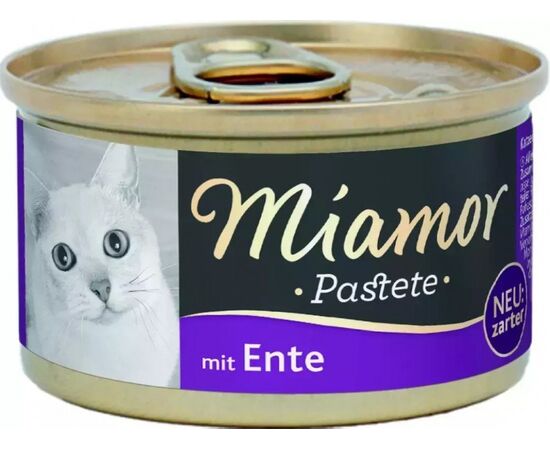 MIAMOR PASZTET KACZKA 85G DLA KOTA