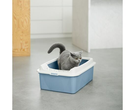 ROTHO BONNIE ECO BLUE - CAT LITTER BOX