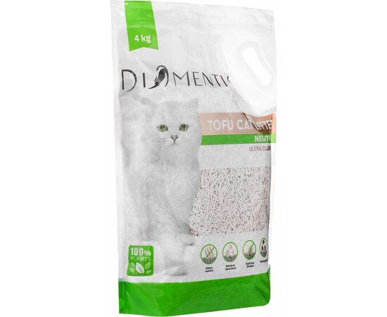 DIAMENTIQ ŻWIREK TOFU ZBRYLAJĄCY 4 KG NATURALNY