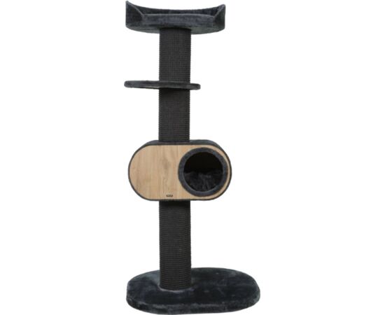 ZOLUX SCRATCHING POST WONDERFUL CAT 3 COLOUR GREY - CAT SCRATCHING POST - 62.5 X 63 X 158CM