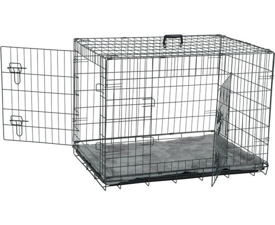 ZOLUX NOMAD 2W1 L - KENNELOWA KLATKA Z DYWANIKIEM - DLA PSA 91X60X66CM