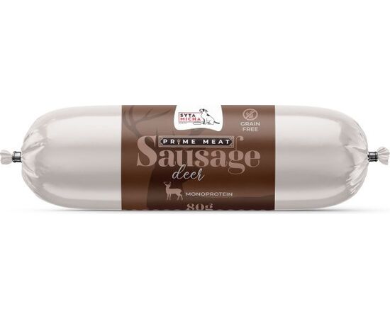 SYTA MICHA PRIME MEAT SAUSAGE DEER DOG TREAT - 80G