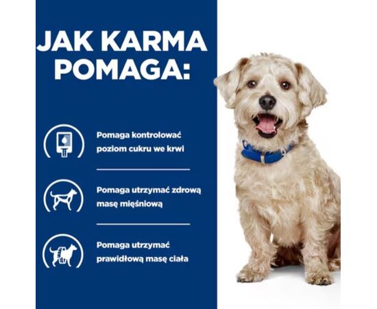 HILL'S PD W/D DIABETES CARE, CHICKEN, CAN,DLA PSA 370 G