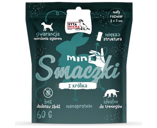 SYTA MICHA MINI TREATS WITH RABBIT - TREAT FOR DOGS - 60 G