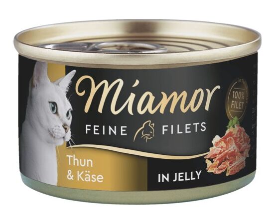 MIAMOR FINE FILLETS IN JELLY TUNA AND CHEESE