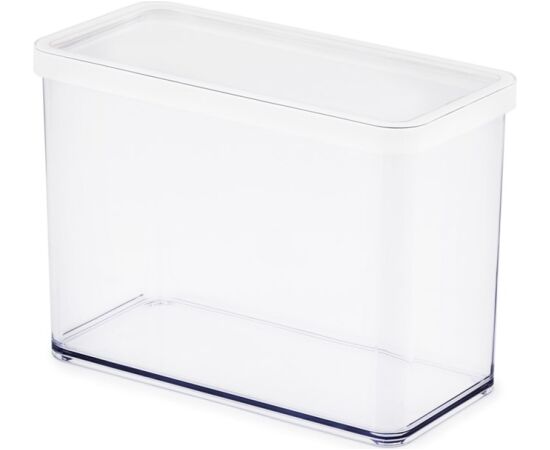 ROTHO POJEMNIK NA PRZYSMAKI WYSOKI 2.1L LOFT TRANSPARENTNY/BIAŁY