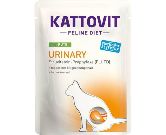 KATTOVIT FELINE DIET URINARY - WET CAT FOOD - 12 X 85G