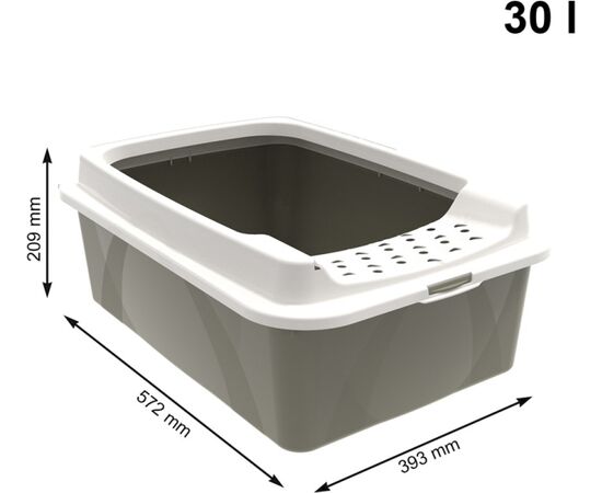 ROTHO BONNIE ECO CAPPUCCINO - CAT LITTER BOX
