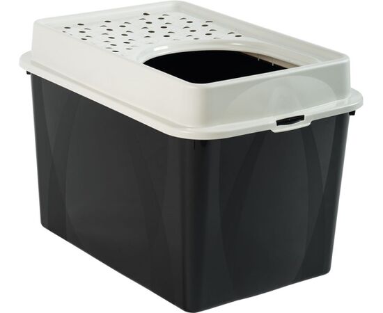 ROTHO BERTY ECO BLACK - CAT LITTER BOX
