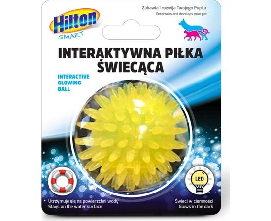 HILTON SMART INTERAKTĪVA KVĒLOJOŠA BUMBA 5CM KAĶIEM/SUŅIEM