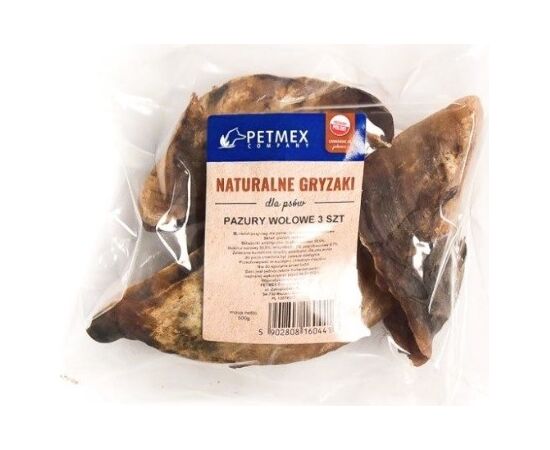 PETMEX KOPYTA WOŁOWE - PRZYSMAK DLA PSA - 3SZT