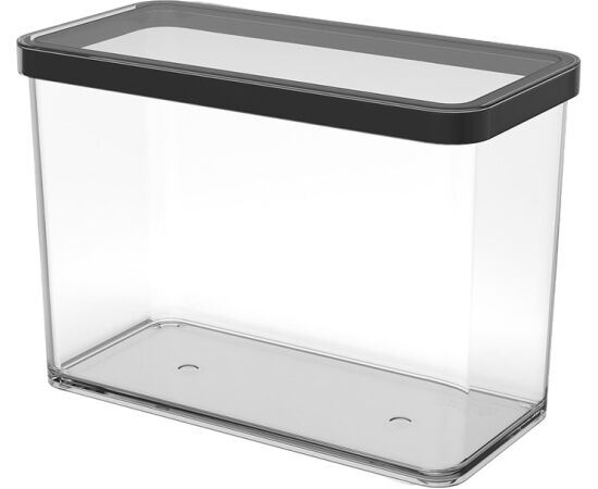 ROTHO POJEMNIK NA PRZYSMAKI WYSOKI 2.1L LOFT TRANSPARENTNY/CZARNY