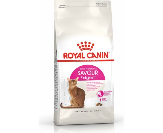 ROYAL CANIN SAVOUR EXIGENT CATS DRY FOOD ADULT MAIZE,POULTRY,RICE,VEGETABLE 2 KG