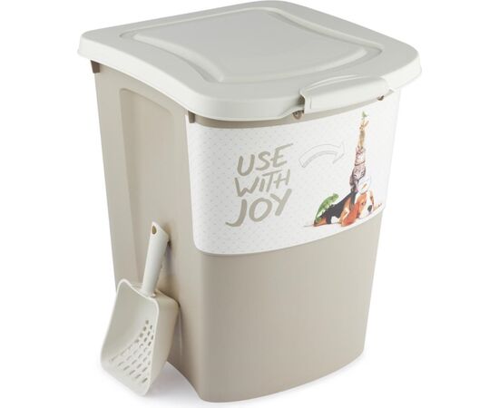 ROTHO ARCHIE BEIGE - FOOD CONTAINER - 38L