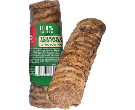 MACED TCHAWICA MAŁA NADZIEWANA Z WOŁOWINĄ 120G DLA PSA