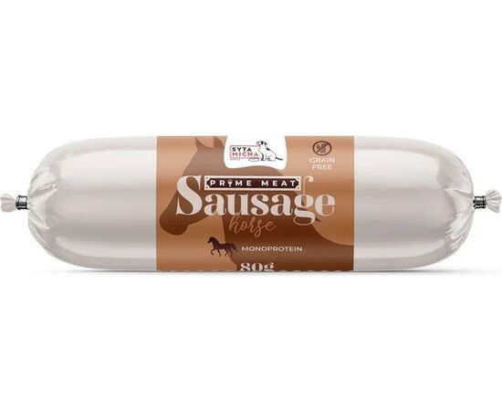 SYTA MICHA PRIME MEAT SAUSAGE HORSE DOG TREAT - 80G