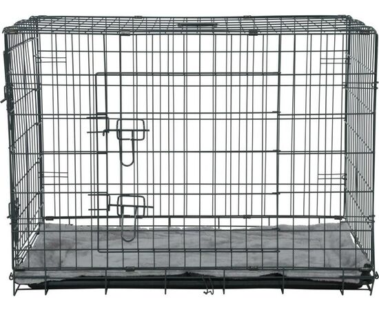 ZOLUX NOMAD 2W1 L - KENNELOWA KLATKA Z DYWANIKIEM - DLA PSA 91X60X66CM