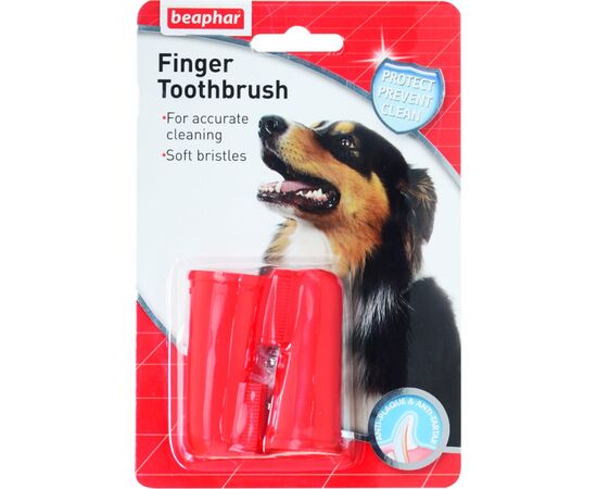 BEAPHAR THIMBLE TOOTHBRUSH FOR DOGS