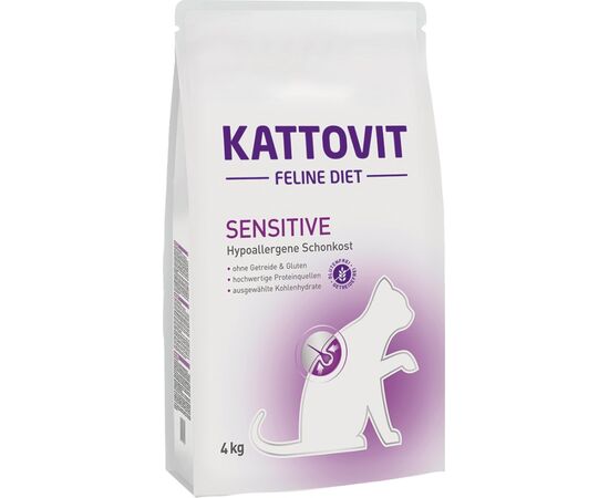 KATTOVIT SENSITIVE 4KG CATS DRY FOOD ADULT